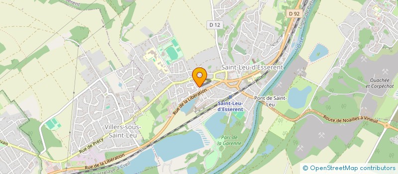 localisation de l'entreprise MONSIEUR AMIDOUCHE BOUTIDA  SAINT-LEU-D'ESSERENT