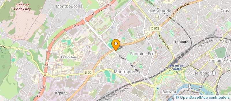 localisation de l'entreprise MONSIEUR AMIL NAMAZOV  BESANCON