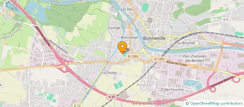 localisation de l'entreprise MONSIEUR AMILCAR BELEZA DA SILVA  BONNEVILLE