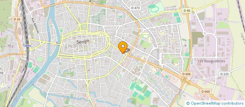 localisation de l'entreprise MONSIEUR AMILCAR BRAGA à SENS