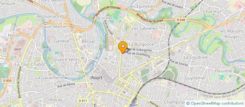 localisation de l'entreprise MONSIEUR AMILCAR PAULO DUARTE TEIXEIRA JUNIOR à NIORT