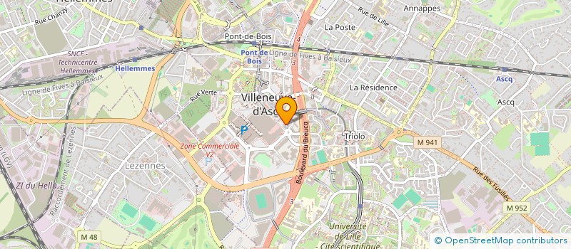 localisation de l'entreprise MONSIEUR AMIN ABDELKAFI à VILLENEUVE-D'ASCQ