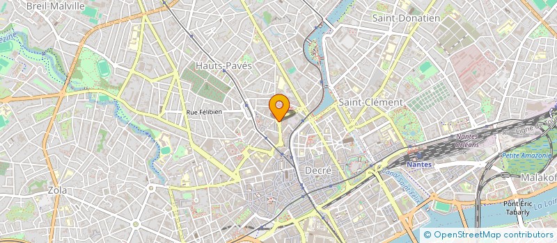 localisation de l'entreprise MONSIEUR AMIN ABDULLAHI MUHIYADIN à NANTES