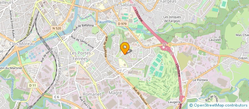 localisation de l'entreprise MONSIEUR AMIN BAGHDALI à LIMOGES