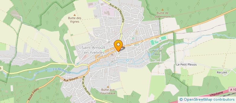 localisation de l'entreprise MONSIEUR AMIN BEHZAD  SAINT-ARNOULT-EN-YVELINES