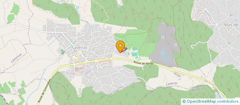 localisation de l'entreprise MONSIEUR AMIN BEN MIMOUN  CAVEIRAC