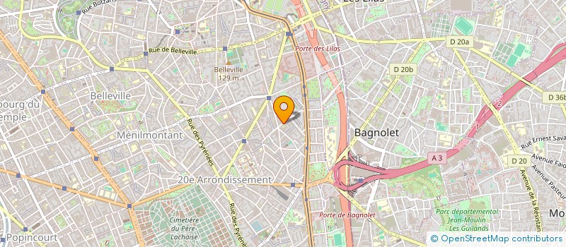 localisation de l'entreprise MONSIEUR AMIN BENABDALLAH  PARIS