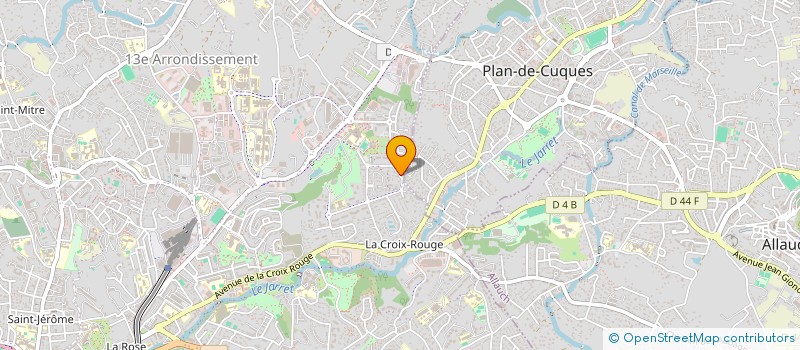 localisation de l'entreprise MONSIEUR AMIN BENMESSAOUD  MARSEILLE