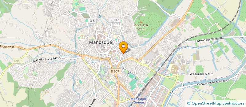 localisation de l'entreprise MONSIEUR AMIN BOASELA à MANOSQUE