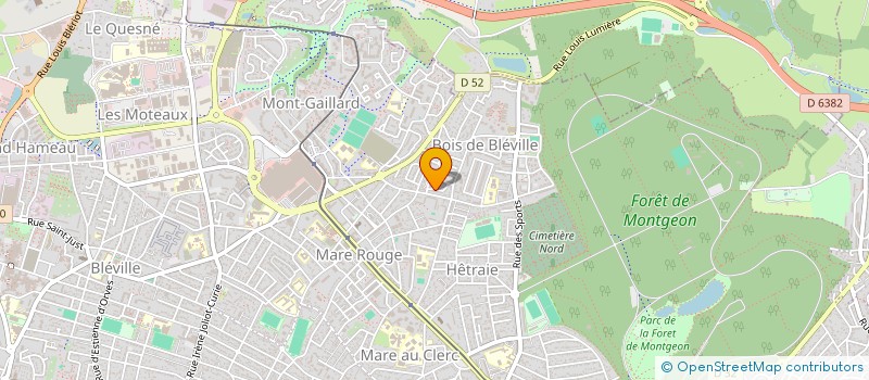 localisation de l'entreprise MONSIEUR AMIN BOUCHHIOUA  LE HAVRE