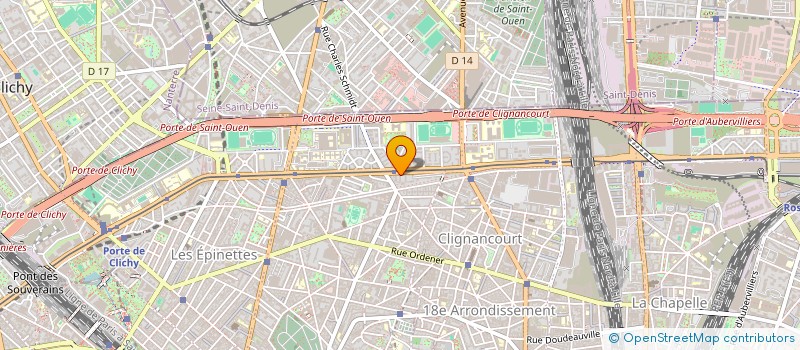 localisation de l'entreprise MONSIEUR AMIN BOUDOUARA  PARIS