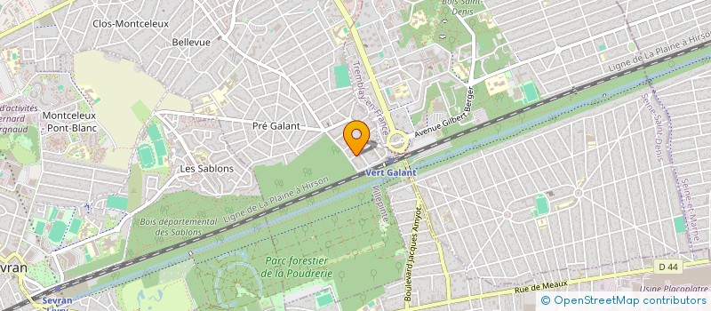 localisation de l'entreprise MONSIEUR AMIN BOUHAZAM à VILLEPINTE