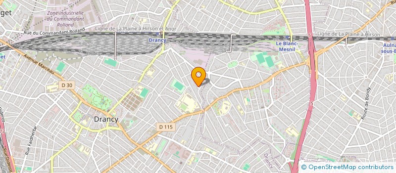 localisation de l'entreprise MONSIEUR AMIN BOUHENICHE à DRANCY
