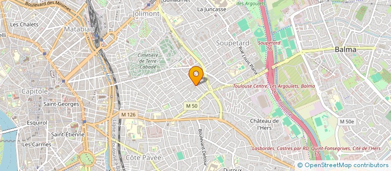 localisation de l'entreprise MONSIEUR AMIN CHALAKR à TOULOUSE