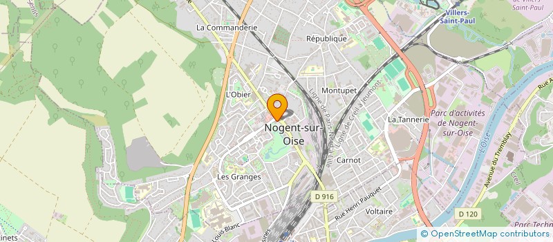 localisation de l'entreprise MONSIEUR AMIN CHAMKAR  NOGENT-SUR-OISE