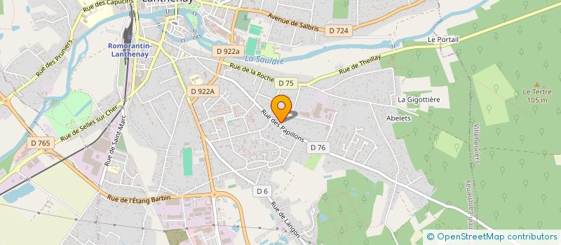 localisation de l'entreprise MONSIEUR AMIN CHEKIRI  ROMORANTIN-LANTHENAY