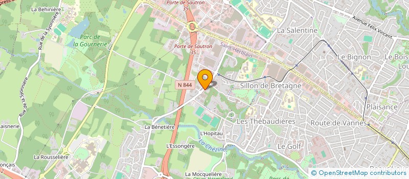 localisation de l'entreprise MONSIEUR AMIN EHSANI  SAINT-HERBLAIN