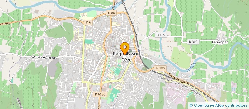 localisation de l'entreprise MONSIEUR AMIN EL AYADI ARGUAL  BAGNOLS-SUR-CEZE