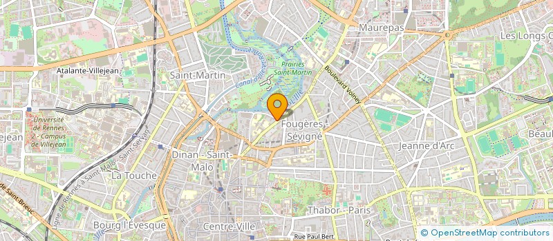 localisation de l'entreprise MONSIEUR AMIN FERJANI  RENNES