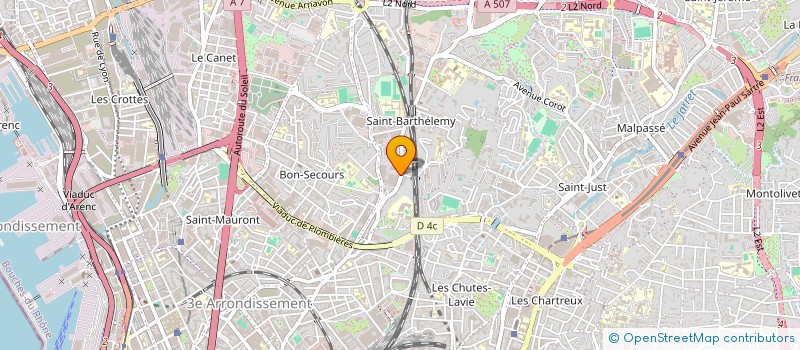 localisation de l'entreprise MONSIEUR AMIN GOUBER à MARSEILLE