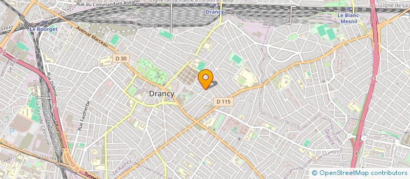 localisation de l'entreprise MONSIEUR AMIN HAMOUD à DRANCY