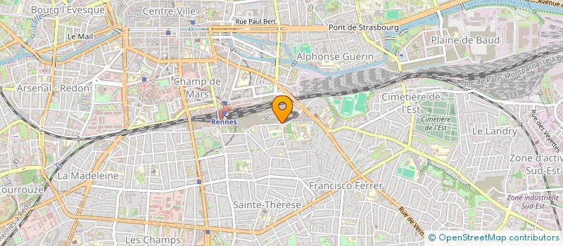 localisation de l'entreprise MONSIEUR AMIN KAKARNEZHAD  RENNES