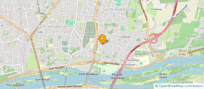 localisation de l'entreprise MONSIEUR AMIN KARIMIGOUDARZI à TOURS