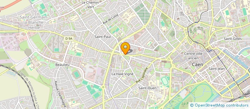 localisation de l'entreprise MONSIEUR AMIN KESSAR à CAEN