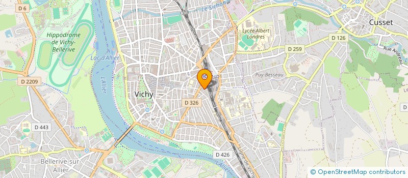 localisation de l'entreprise MONSIEUR AMIN KHAN AHMADZAI  VICHY