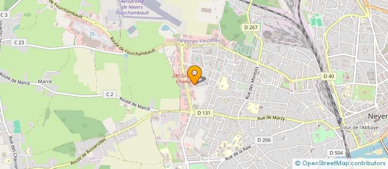 localisation de l'entreprise MONSIEUR AMIN KHASSIBA à NEVERS