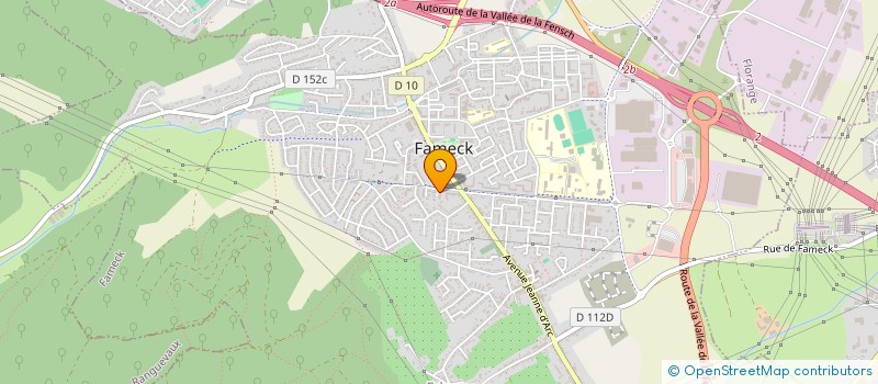 localisation de l'entreprise MONSIEUR AMIN KRIM  FAMECK