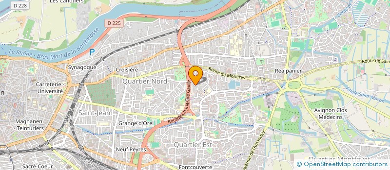 localisation de l'entreprise MONSIEUR AMIN LAGDAMI  AVIGNON