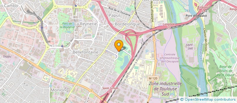 localisation de l'entreprise MONSIEUR AMIN MAAMRI  TOULOUSE