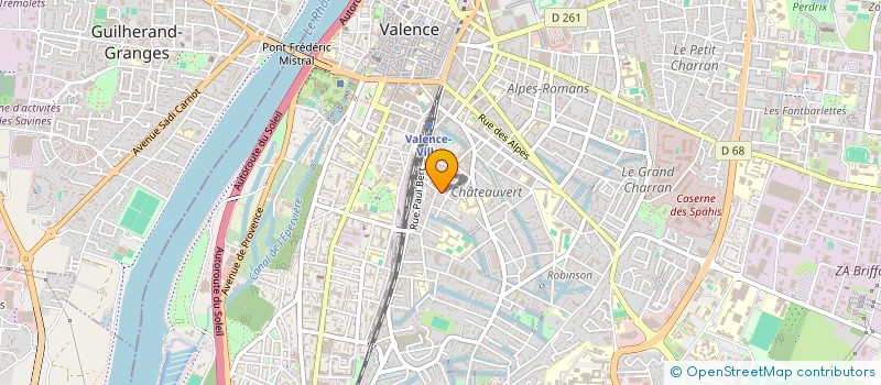 localisation de l'entreprise MONSIEUR AMIN MAHFOUDHI  VALENCE