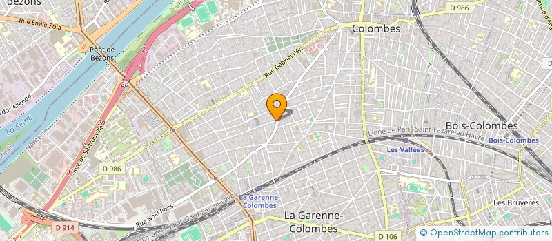 localisation de l'entreprise MONSIEUR AMIN MAHMOUD à COLOMBES