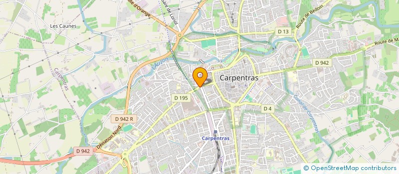 localisation de l'entreprise MONSIEUR AMIN MAKHLOUFI à CARPENTRAS