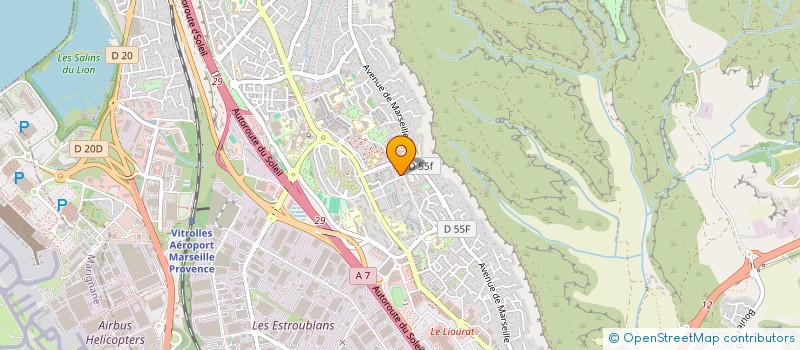 localisation de l'entreprise MONSIEUR AMIN MEZIANE  VITROLLES