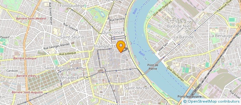 localisation de l'entreprise MONSIEUR AMIN MOHDEB  BORDEAUX