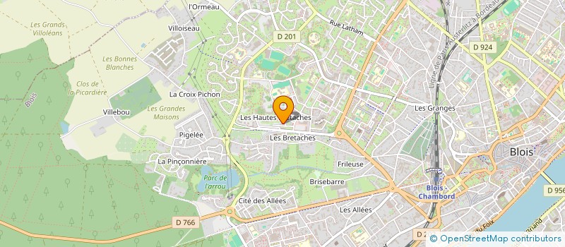 localisation de l'entreprise MONSIEUR AMIN OBST  BLOIS