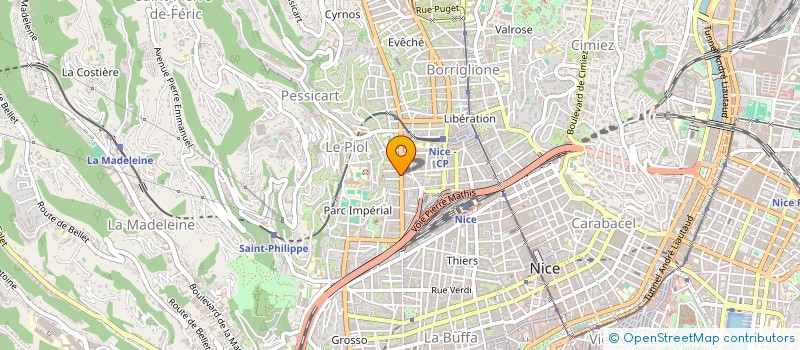 localisation de l'entreprise MONSIEUR AMIN OUESLATI à NICE