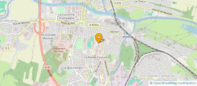 localisation de l'entreprise MONSIEUR AMIN QIAMI à CHARLEVILLE-MEZIERES
