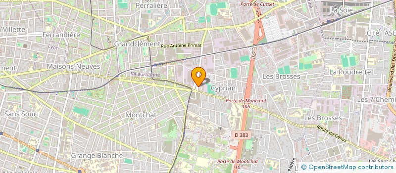 localisation de l'entreprise MONSIEUR AMIN ROMDHANE  VILLEURBANNE