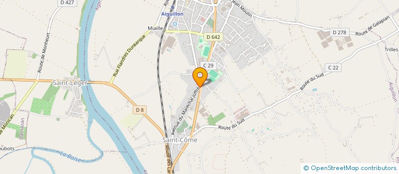 localisation de l'entreprise MONSIEUR AMIN SADER à AIGUILLON