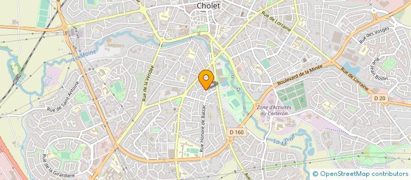 localisation de l'entreprise MONSIEUR AMIN SANATI à CHOLET