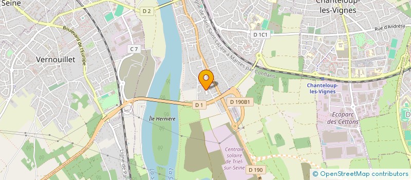 localisation de l'entreprise MONSIEUR AMIN TARI  TRIEL-SUR-SEINE