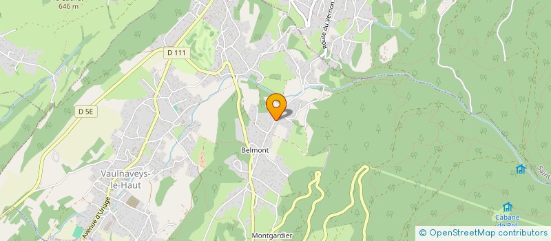 localisation de l'entreprise MONSIEUR AMIN YADEL  VAULNAVEYS-LE-HAUT