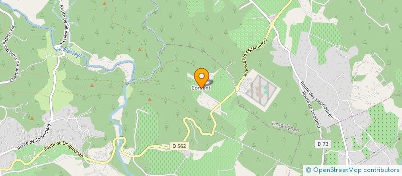 localisation de l'entreprise MONSIEUR AMIN ZAGOUGUI  LORGUES