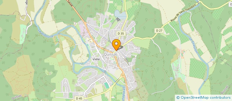 localisation de l'entreprise MONSIEUR AMINA GHAZI  QUISSAC