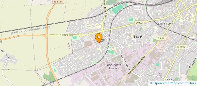 localisation de l'entreprise MONSIEUR AMINA YAGOUB à LUCE