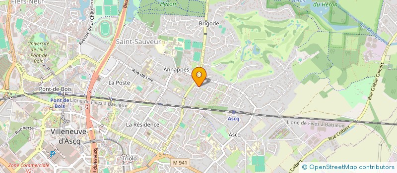 localisation de l'entreprise MONSIEUR AMINATA BENGELOUNE  WATTRELOS